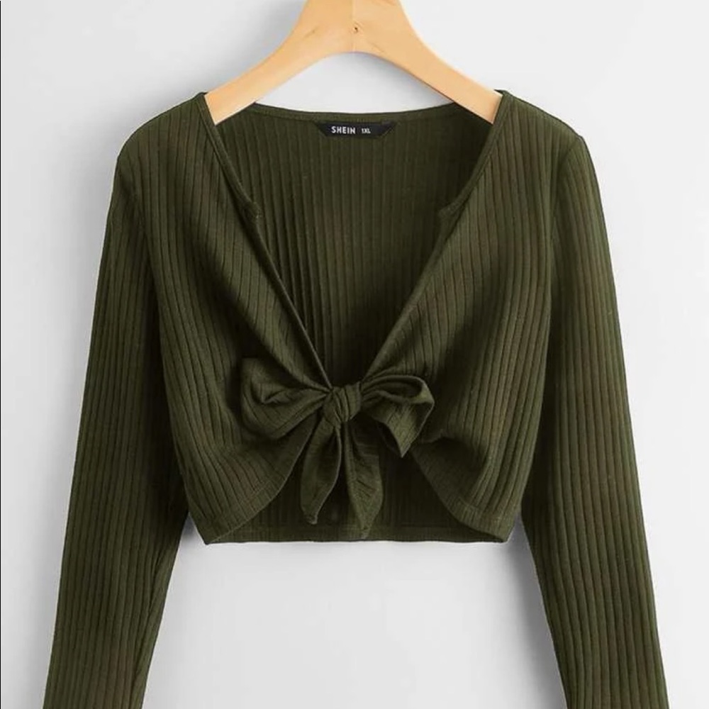 NWOT SHEIN Wrap Top